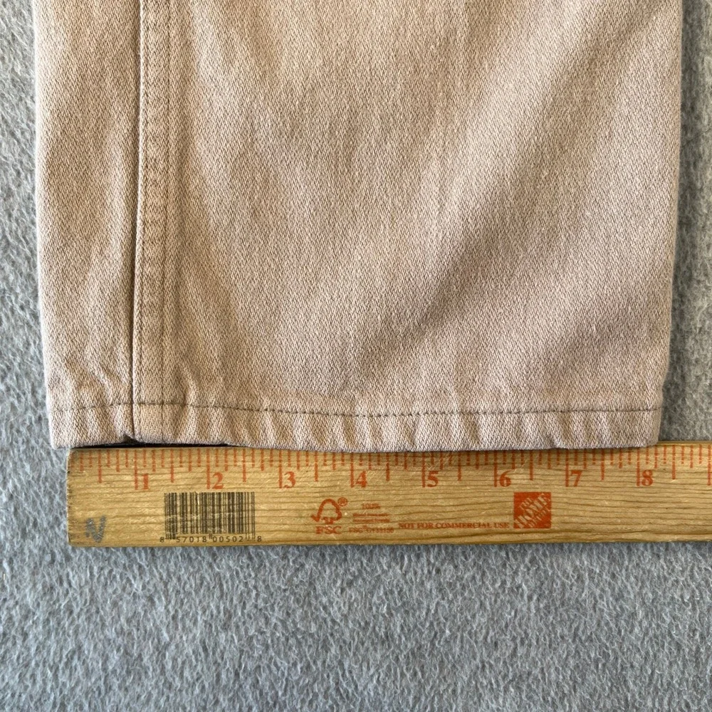 Wrangler Jeans Mens 38x30 Tan Excellent Vintage 13MWZTN Made in USA Cowboy Cut